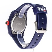 Filastyle Iconic Everywhere Collection Blue Dial Silicone Band Analog Watch Unisex 38-180-003 Filastyle Iconic Everywhere Collection Blue Dial Silicone Band Analog Watch Unisex 38-180-003