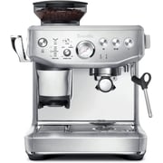 Breville The Barista Express Impress, Brushed Stainless Steel, Silver BES876BSS