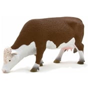 Mojo Animal Planet HereFord Cow Grazing XL Figurine