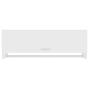Vidaxl Wardrobe White 100x32.5x35 Cm Engineered Wood Vidaxl Wardrobe White 100x32.5x35 Cm Engineered Wood