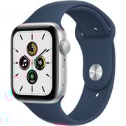 Apple Watch SE GPS 40mm Silver Aluminium Case Abyss Blue Sport Band - Regular Apple Watch SE GPS 40mm Silver Aluminium Case Abyss Blue Sport Band - Regular