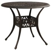 Vidaxl Garden Table Bronze 90x90x74 Cm Cast Aluminium Vidaxl Garden Table Bronze 90x90x74 Cm Cast Aluminium