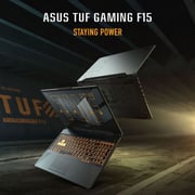 Asus FX506HCB-HN1138T Gaming Laptop - Core i5 2.7GHz 8GB 512GB 4GB Win10 15.6inch FHD Grey GeForce RTX 3050 English/Arabic Keyboard