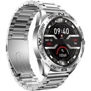Swiss Military SM-WCH-DOM1-M-SIL Dom Smart Watch With Metal Strap Silver
