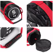 ULTIMAX Power Bag Weight Training Bag Sandbag Weight Training Power Bag with Handles & Zipper Weight Adjustable Fitness Powerbag, Weight Lifting, Powerlifting Workout-5KG