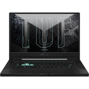 ASUS TUF Dash F15 (2021) Gaming Laptop - 11th Gen / Intel Core i7-11370H / 15.6inch FHD / 16GB RAM / 512GB SSD / 6GB NVIDIA GeForce RTX 3060 Graphics / Windows 10 Home / English & Arabic Keyboard / Eclipse Grey / Middle East Version - [FX516PM-HN024T]