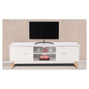 TV Stand Entertainment Center Console Cabinet (White) TV Stand Entertainment Center Console Cabinet (White)