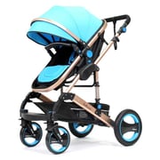 Belecoo 6 Blue - Classic 3 in 1 Pram