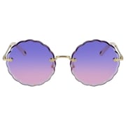 CHLOE Round Gold Sunglasses For Women CL-CE142S-861-60
