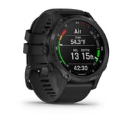 Garmin Descent Mk2s, Smaller-sized Watch-style Dive Computer, Multisport Training/smart Features, Carbon Grey Dlc With Black Silicone Band, (010-02403-04) Garmin Descent Mk2s, Smaller-sized Watch-style Dive Computer, Multisport Training/smart Features, Carbon Grey Dlc With Black Silicone Band, (010-02403-04)