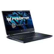 Acer Predator Helios 300 Gaming Laptop - 12th Gen Core i9 3.8GHz 32GB 1TB 8GB Win11 15.6inch UHD Black NVIDIA GeForce RTX 3080 English/Arabic Keyboard