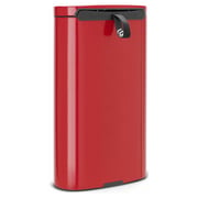 Brabantia 484988 Pedal Bin FlatBack 30L Passion Red