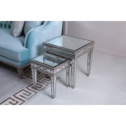 Buy Pan Emirates Emona Nesting Table (2 Pc Set) Online in UAE Sharaf DG