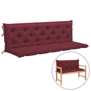 Vidaxl Cushion For Swing Chair Wine Red 180 Cm Fabric Vidaxl Cushion For Swing Chair Wine Red 180 Cm Fabric