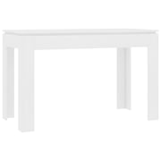 vidaXL Dining Table White 120x60x76 cm Engineered Wood vidaXL Dining Table White 120x60x76 cm Engineered Wood