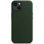 Apple Leather Case with MagSafe Sequoia Green iPhone 13