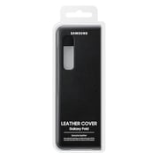 Samsung Leather Cover Black For Galaxy Fold Samsung Leather Cover Black For Galaxy Fold