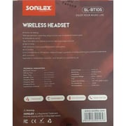 Sonilex Wireless Bluetooth Neckband Sl-bt105 Bluetooth Headset (black In The Ear) Sonilex Wireless Bluetooth Neckband Sl-bt105 Bluetooth Headset (black In The Ear)