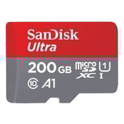 Sandisk Ultra A1 Micro SD Card 200GB With Adapter SDSQUAR200GGN6MA + Ultra Flair USB 3.0 Flash Drive 64GB SDCZ73064GG46 Sandisk Ultra A1 Micro SD Card 200GB With Adapter SDSQUAR200GGN6MA + Ultra Flair USB 3.0 Flash Drive 64GB SDCZ73064GG46