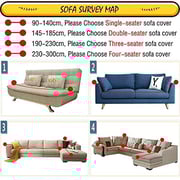 DEALS FOR LESS - 3 Seater Sofa Cover, Stretchable Couch Slipcover, Arm chair cover, furniture protector from Pets, Dogs, Cats, Kids mess for living room, Bedroom, Rhombs Design. DEALS FOR LESS - 3 Seater Sofa Cover, Stretchable Couch Slipcover, Arm chair cover, furniture protector from Pets, Dogs, Cats, Kids mess for living room, Bedroom, Rhombs Design.