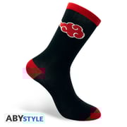 ABYstyle Akatsuki Logo Design Naruto Shippuden Licensed Black & Red Unisex One Size Fits All Crew Socks (One Pair) ABYstyle Akatsuki Logo Design Naruto Shippuden Licensed Black & Red Unisex One Size Fits All Crew Socks (One Pair)