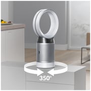 Dyson Pure Cool Purifying Fan, White/Silver DP04 Dyson Pure Cool Purifying Fan, White/Silver DP04