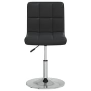 Vidaxl Bar Stool Black Faux Leather Vidaxl Bar Stool Black Faux Leather