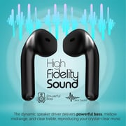 Promate Freepods In Ear True Wireless Earbuds Black
