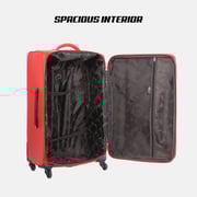 Para John 4 Pcs Travel Luggage Suitcase Trolley Set - Trolley Bag, Carry On Hand Cabin Luggage Bag - Pvc Leather Cabin Trolley Bag - Cabin Size Suitcase For Business Travellers - (16'' 20'' 24'' 28'')red Para John 4 Pcs Travel Luggage Suitcase Trolley Set - Trolley Bag, Carry On Hand Cabin Luggage Bag - Pvc Leather Cabin Trolley Bag - Cabin Size Suitcase For Business Travellers - (16'' 20'' 24'' 28'')red