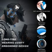Kotion Each G2000 Gaming Headphone Headset Stereo Bass Over-ear Headband Mic PC Blue Kotion Each G2000 Gaming Headphone Headset Stereo Bass Over-ear Headband Mic PC Blue