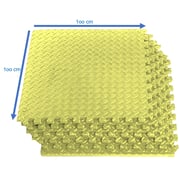 Tinyann Interlocking Foam Activity Mat (100x100x2.5cm, Yellow) Tinyann Interlocking Foam Activity Mat (100x100x2.5cm, Yellow)