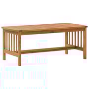 vidaXL 4 Piece Garden Lounge Set with Cushions Solid Acacia Wood vidaXL 4 Piece Garden Lounge Set with Cushions Solid Acacia Wood