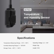Sonoff TH16 DIY Smart Temperature and Humidity Monitoring WiFi Switch Waterproof White Sonoff TH16 DIY Smart Temperature and Humidity Monitoring WiFi Switch Waterproof White