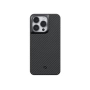 Pitaka MagEZ Case Pro 3 for iPhone 14 Pro Max - Black/Gray Twill 1500D Pitaka MagEZ Case Pro 3 for iPhone 14 Pro Max - Black/Gray Twill 1500D