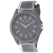 Armani Exchange Drexler Grey Silicon Men Watch AX2633