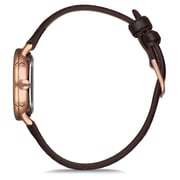 Omax Dome Series Brown Leather Analog Watch For Women DCD002R35I Omax Dome Series Brown Leather Analog Watch For Women DCD002R35I