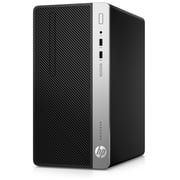 HP ProDesk 400 G5 Microtower Desktop - Core i5 3GHz 4GB 1TB Shared DOS Black