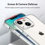 Esr Ice Shield Serie 9h Tempered Glass Back Case Cover + Soft Silicone Bumper [shock Absorption] For Iphone 13 Mini