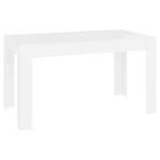 Vidaxl Dining Table White 140x74.5x76 Cm Engineered Wood Vidaxl Dining Table White 140x74.5x76 Cm Engineered Wood