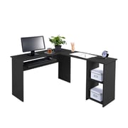 Asghar Furniture - Denton Computer Desk - Black