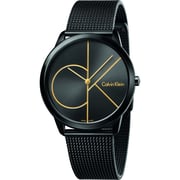 Calvin Klein Minimal Black Stainless Steel Men Watch - K3M214-X1