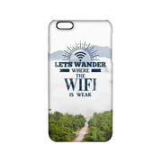 Macmerise Wander Without Wifi - Sleek Phone Case For Iphone 6s Plus Macmerise Wander Without Wifi - Sleek Phone Case For Iphone 6s Plus