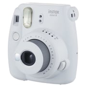Fujifilm Instax Mini 9 Instant Film Camera Smoky White Value Pack