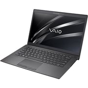 Vaio (2020) Laptop - 11th Gen / Intel Core i7-1165G7 / 14inch FHD / 8GB RAM / 512GB SSD / Shared Intel Iris Xe Graphics / Windows 10 Home / English & Arabic Keyboard / Dark Grey / Middle East Version - [NP14V3ME009P]