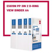 Deli Pp 3in 2 D-ring View Binder A4
