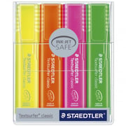 Staedtler 364 Textsurfer Classic Flu Wallet Of 4 Pcs