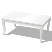 vidaXL Coffee Table 100x60x42 cm High Gloss White vidaXL Coffee Table 100x60x42 cm High Gloss White