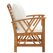Vidaxl Garden Chairs With Cushions 2 Pcs Solid Acacia Wood Vidaxl Garden Chairs With Cushions 2 Pcs Solid Acacia Wood