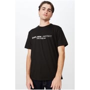 Cotton On Tbar Urban T-Shirt Black Small Cotton On Tbar Urban T-Shirt Black Small