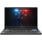 Asus Zephyrus G14 GA401QEC-K2064T Gaming Laptop - Ryzen 9 3GHz 16GB 1TB 4GB Win10 14inch WQHD Grey NVIDIA GeForce RTX 3050 Ti English/Arabic Keyboard